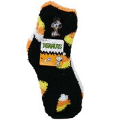 Wholesale - 2pk WOMEN PEANUTS YUM! SOFTEE SLIPPERS SIZE 9-11 C/P 60, UPC: 300702415295